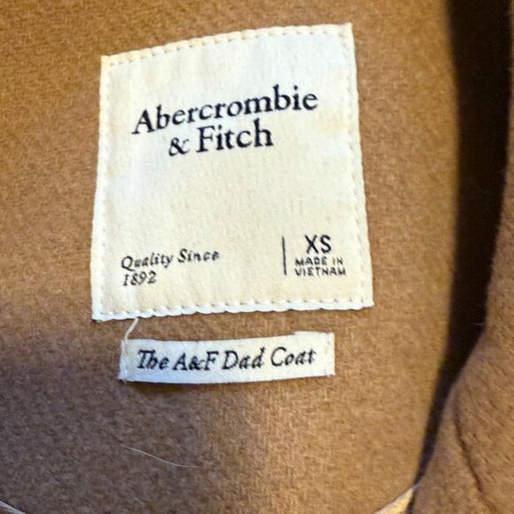 Abercrombie Wool-Blend Trench Dad Coat - Picture 3 of 7